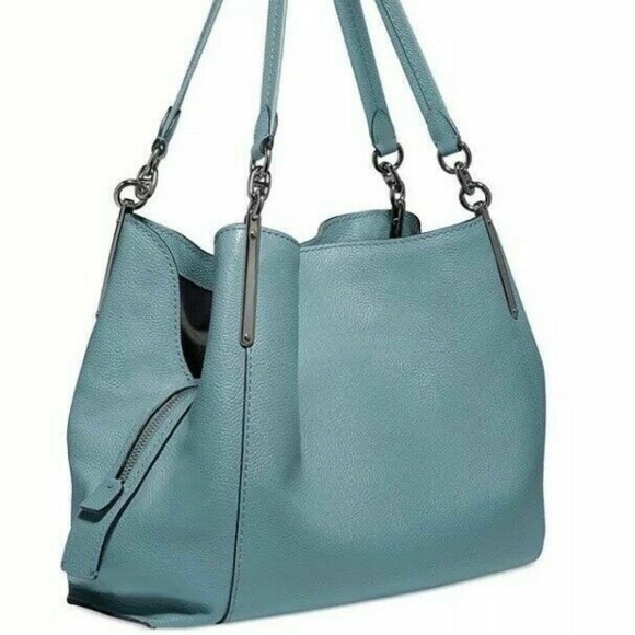 Bags Nwt Coach Polished Pebble Leather Dalton 31 73545 Shoulder Bag